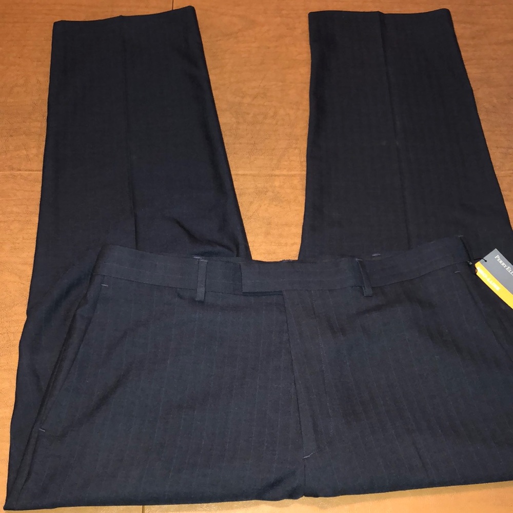 Navy Neo Luxe Portfolio No Iron Dress Pants 36x30